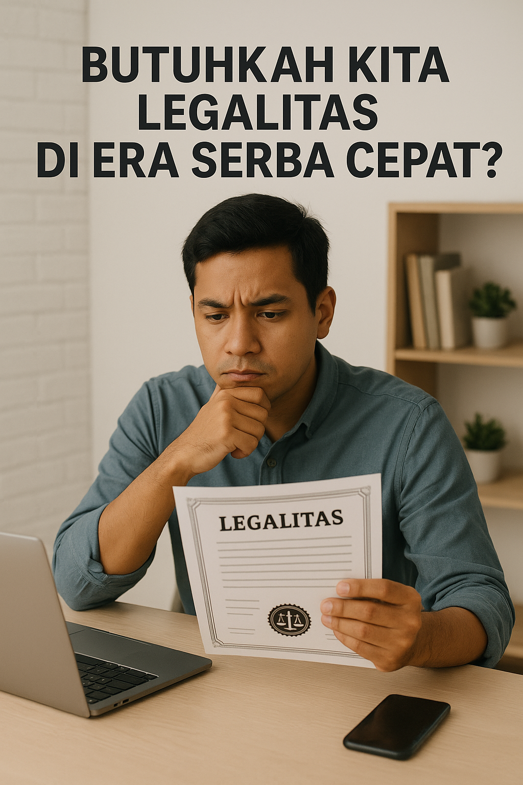 Butuhkah Kita Legalitas di Era Serba Cepat