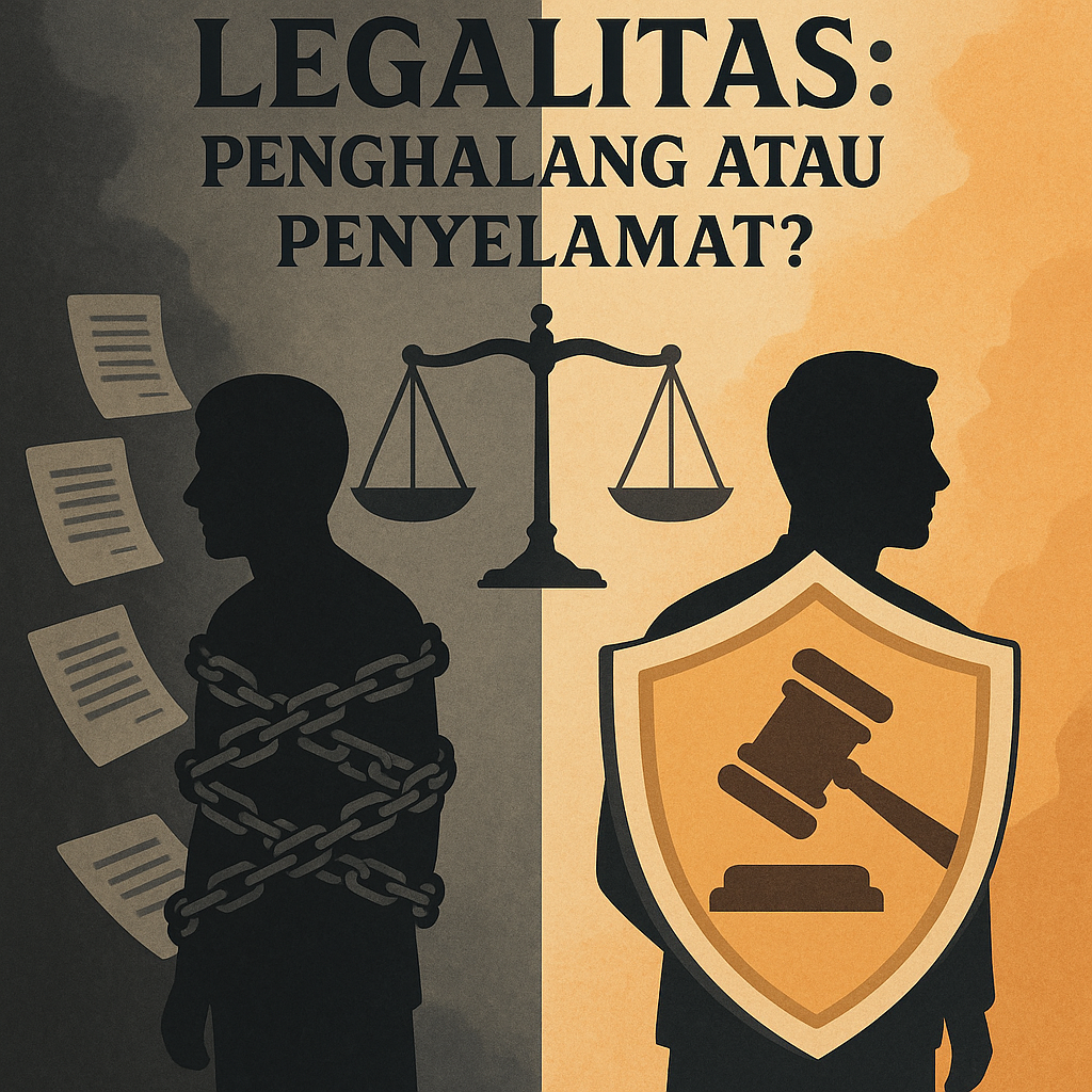 Legalitas penghalang atau penyelamat Legalitas penghalang atau penyelamat