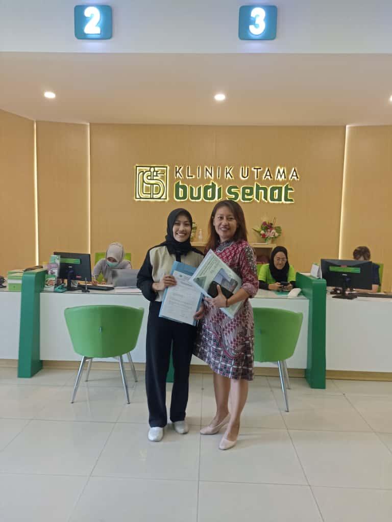 Dokumentasi Serah Terima tim PT DNA MITRA TEKNIK